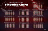 Tracy Harris Flute Fingering and Trill Chart 24 x 36